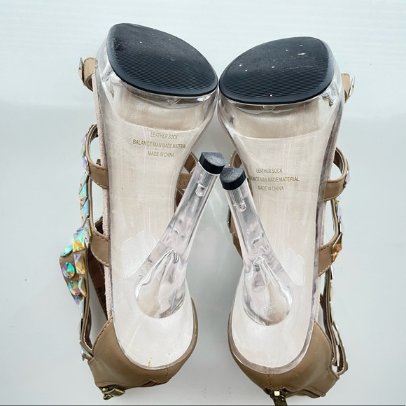 Johnathan Kayne Heels Carmine - Picture 5 of 6